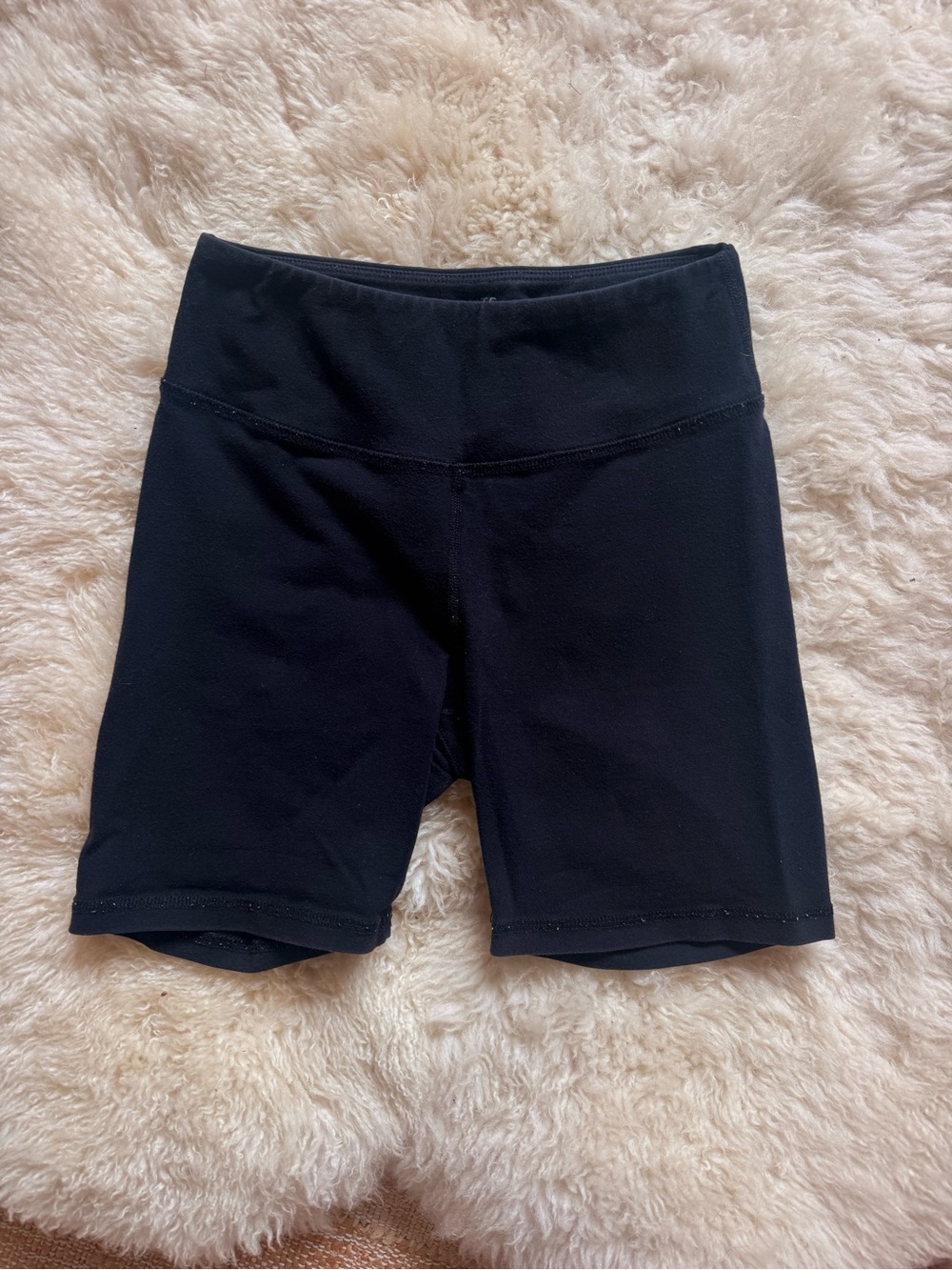 High-Rise Black nontoxic organic Women’s Bike Shorts
